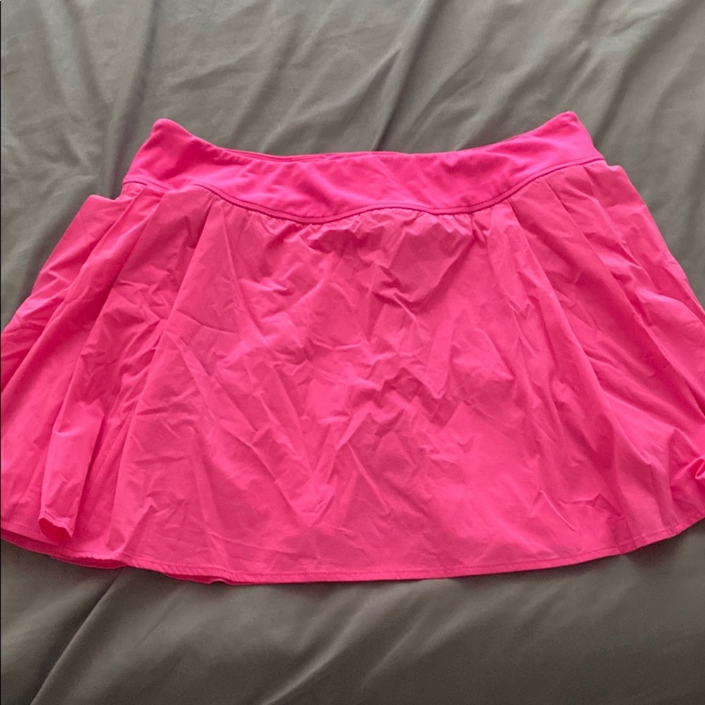 Vibrant Pink Women's Tennis Skirt